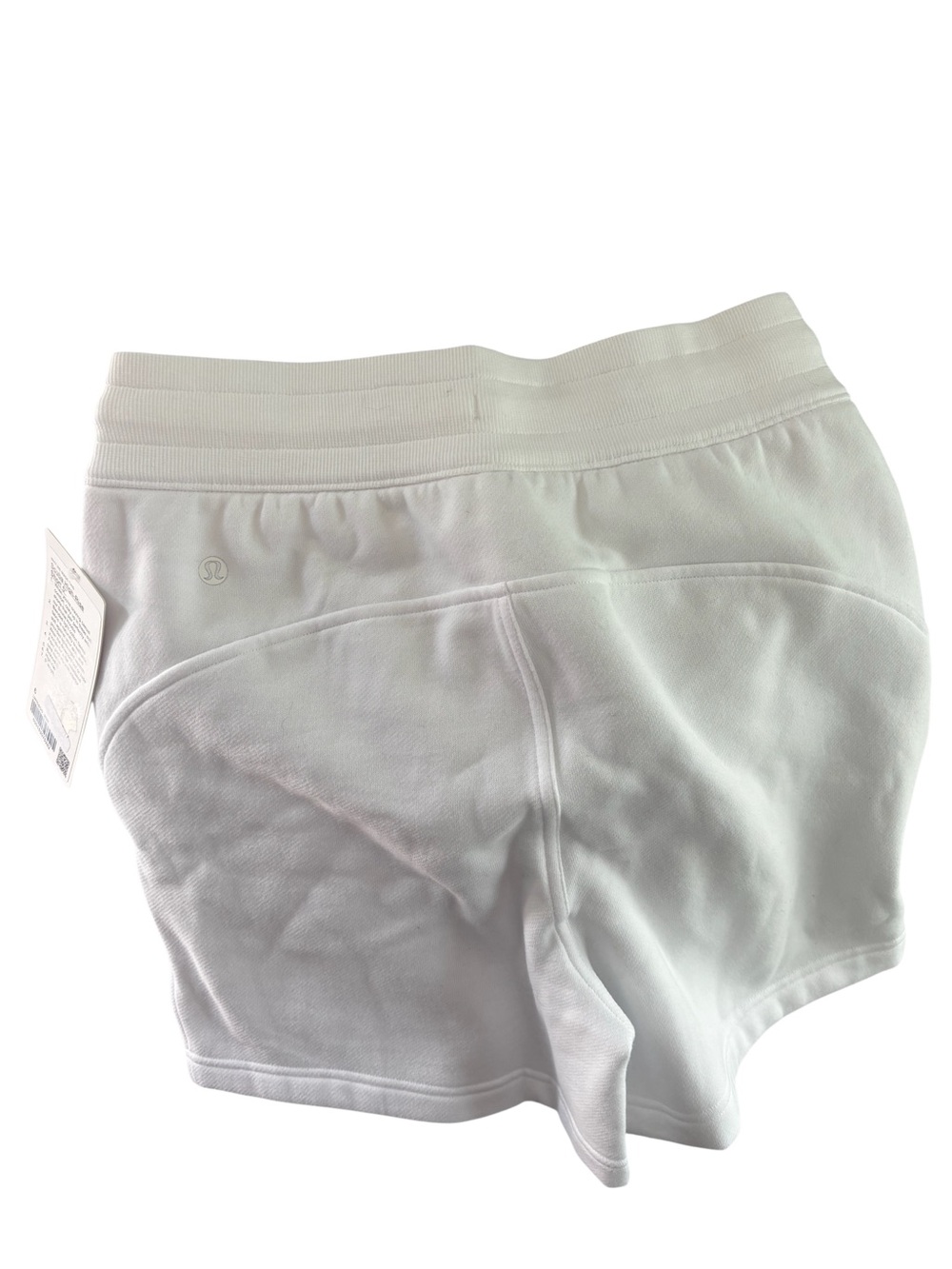 lululemon athletica White Women's Scuba High Rise 5” Shorts - Picture 3 of 5